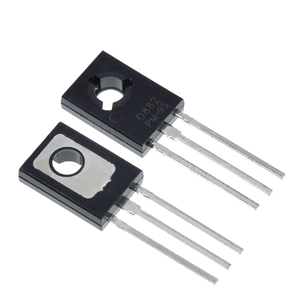 TZT 10PCS/Lot Triode Transistor D882 2SD882 3A/40V TO-126 NPN Power Triode New Original