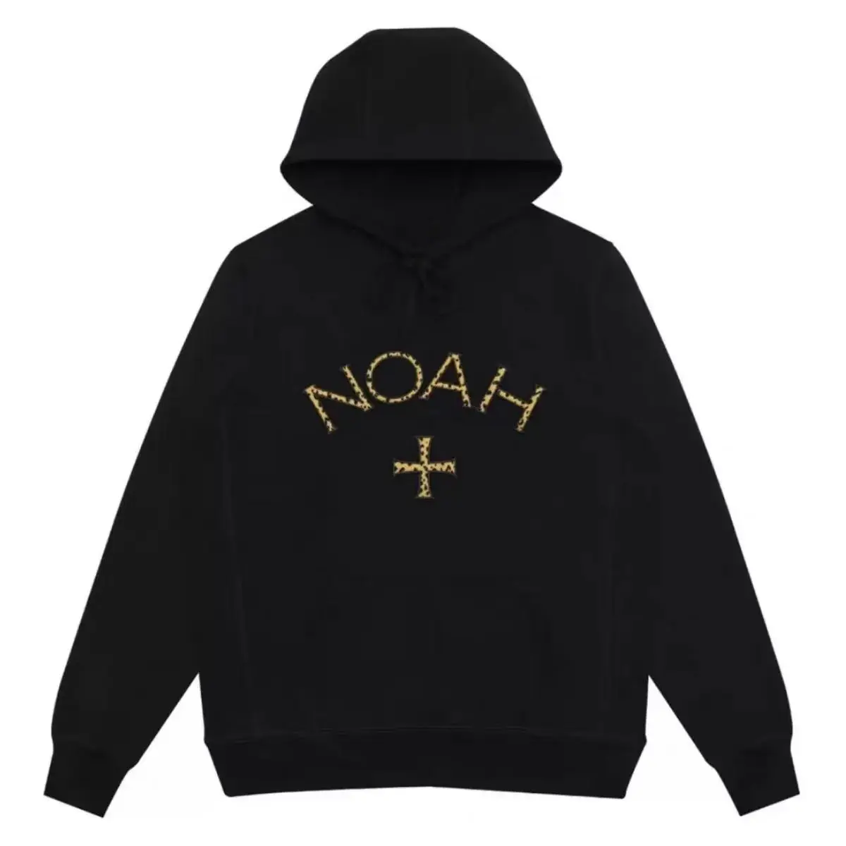 

NNC Niche Trendy Leopard Print Hoodies Cross Print Pattern American Casual Versatile Hooded Sweatshirt Men Women Tops Unisex