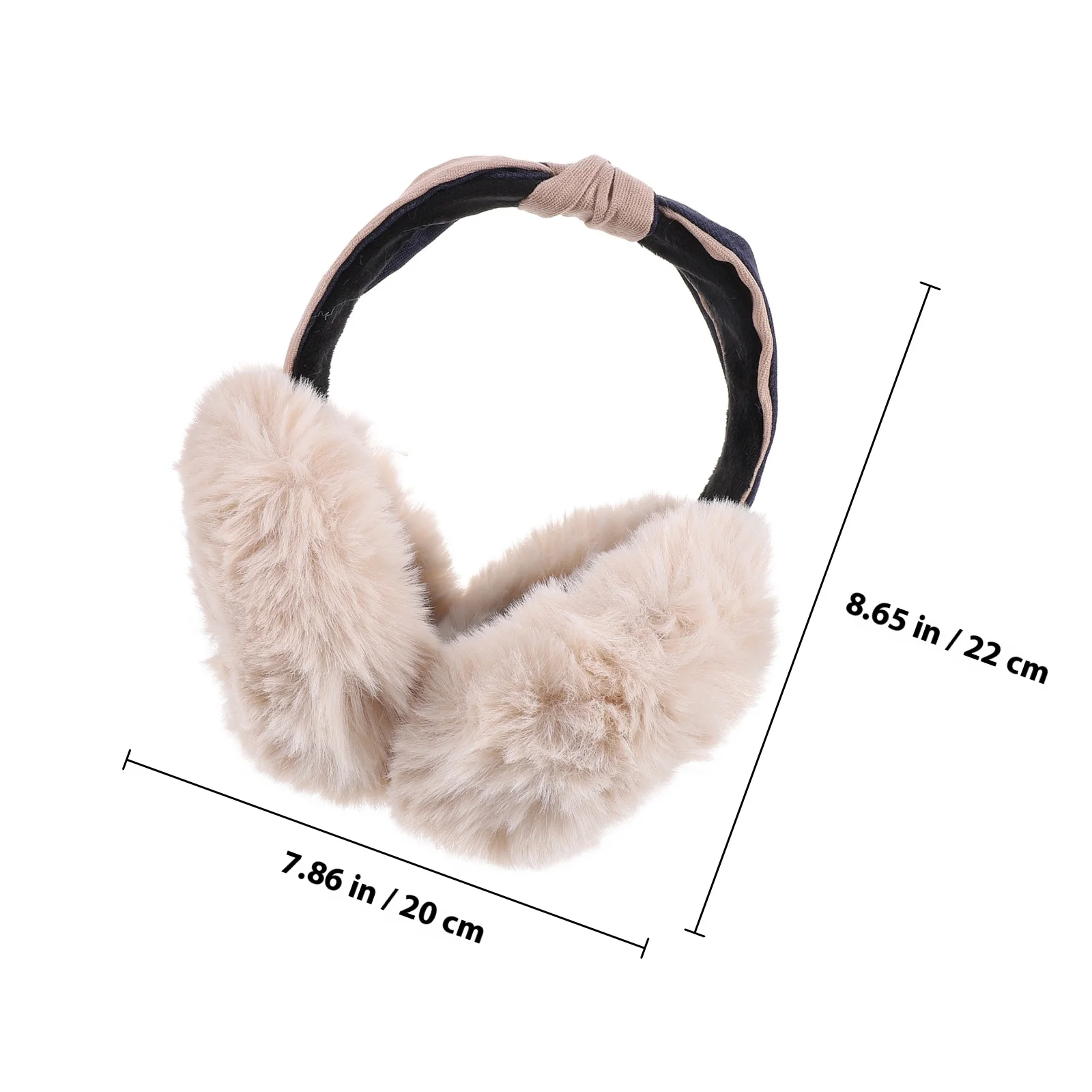 غطاء للأذنين فروي يفشل للشتاء النساء الرجال عقال غطاء دافئ الأذن يفشل في الهواء الطلق المشي لمسافات طويلة التزلج الأذن دفئا هدية