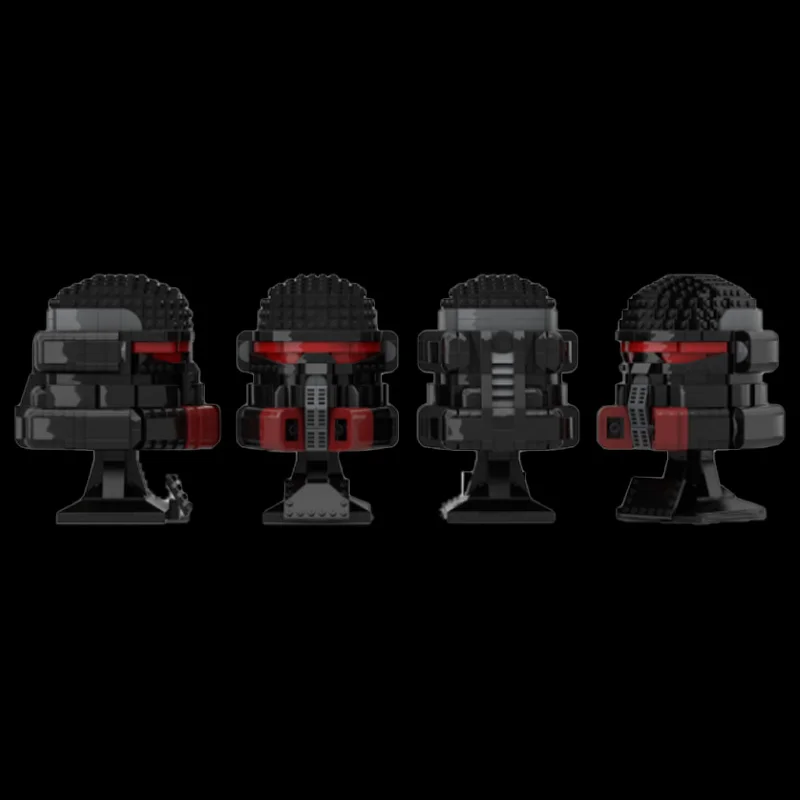 786ピース ナイトヘルメット 組み立てヘルメット パージトルーパー MOC カスタマイズ モジュラービルディングブロック クリエイティブデザイン DIY 男の子向けおもちゃ クリスマスプレゼント
