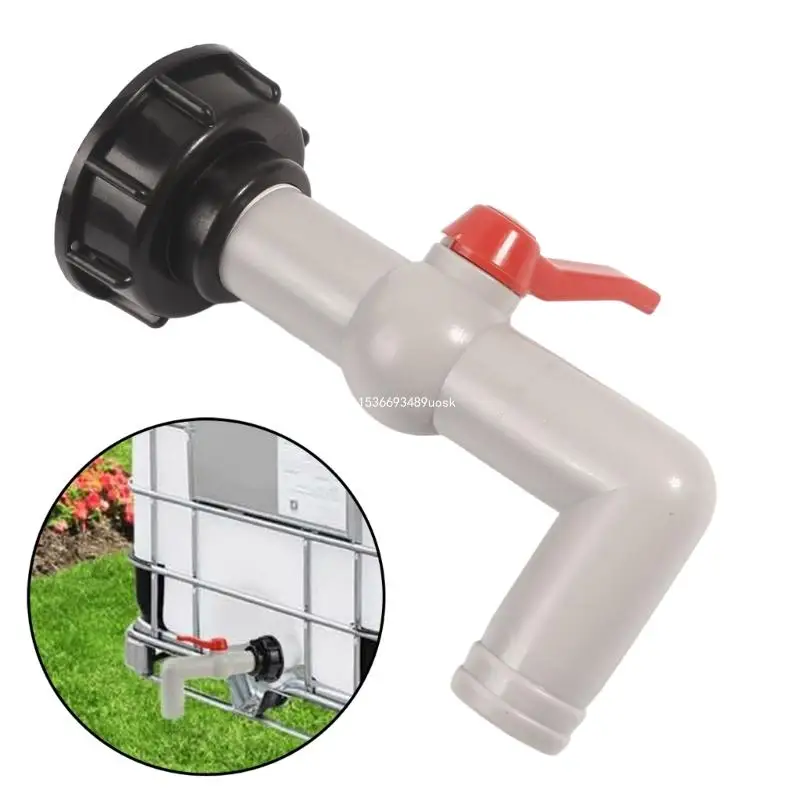 1 Inch Outlet Tap IBC Water Adapter Ball Outlet Valves Container Accessory