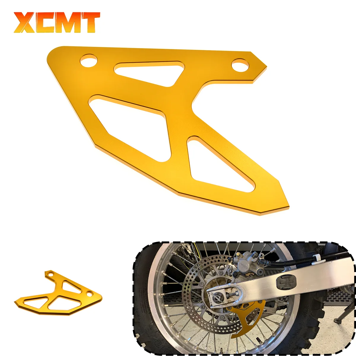 Motorcycle CNC Rear Brake Disc Guard Protector Cover For Suzuki RM125 250 RMZ250 450 RMX450Z RM125 250 Motocross Universal Parts