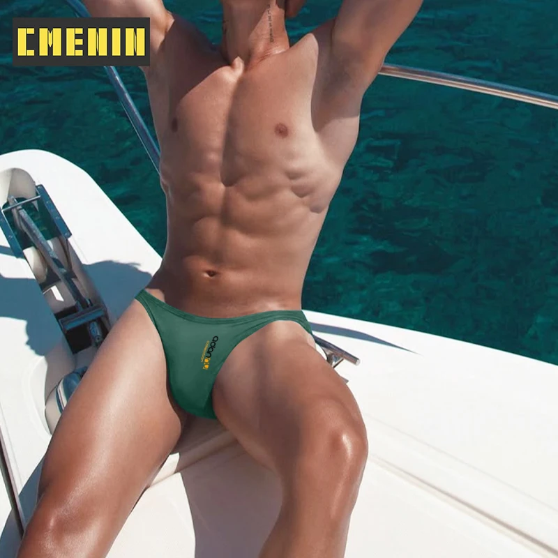 

1 шт., мягкое модальное мужское нижнее белье, короткие дышащие бикини, мужские трусы, сексуальные мужские трусы Sissy, трусы для геев, плавки с бандажами