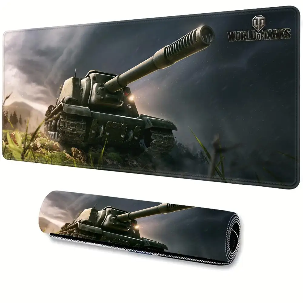 

World Of Tanks Game Mousepad Large Keyboard Desk Mat Gaming Mouse Pad LockEdge Non-slip Mat
