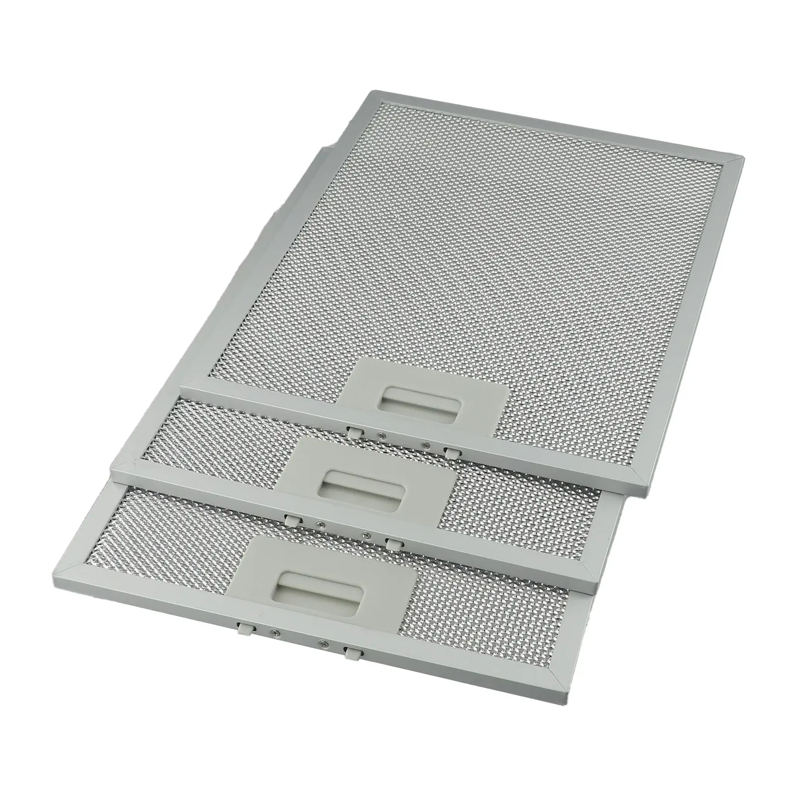 Practical Silver Cooker Hood Filter 310x250x9mm Versatile Use Convenient Easy Installation Easy To Clean Lasting