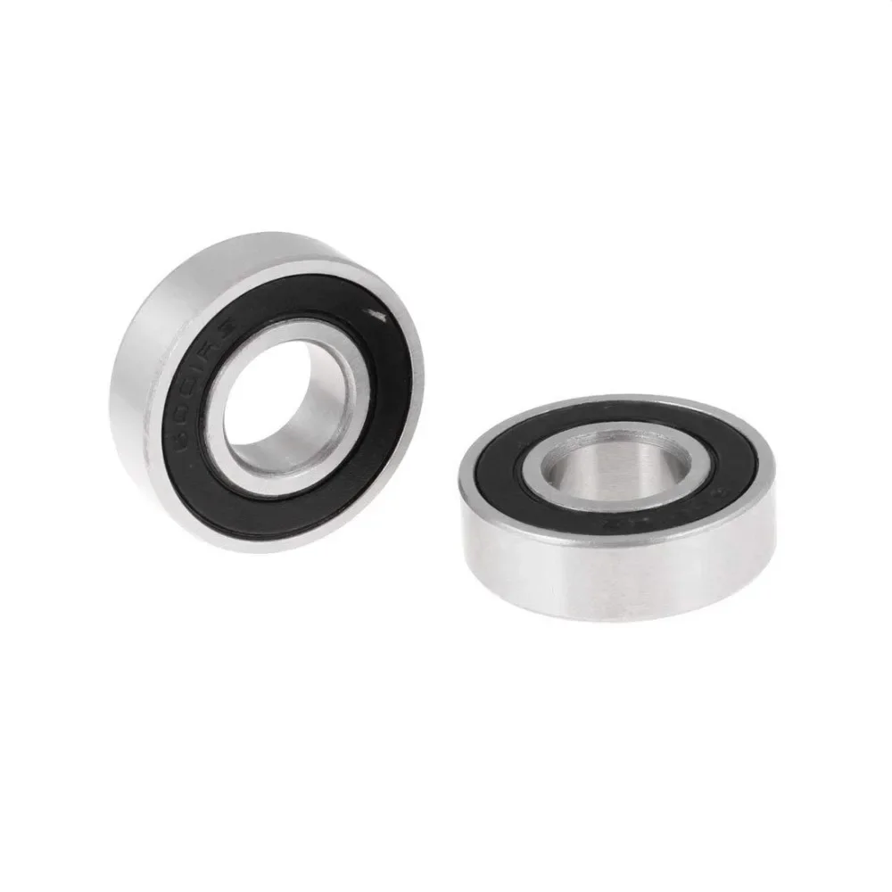 10Pcs/lot 6001Rs Cover Seal Deep Groove Ball Miniature Mini Bearings 6001Rs 6001-Rs 12*28*8Mm 12x28x8 52100 Chrome Steel