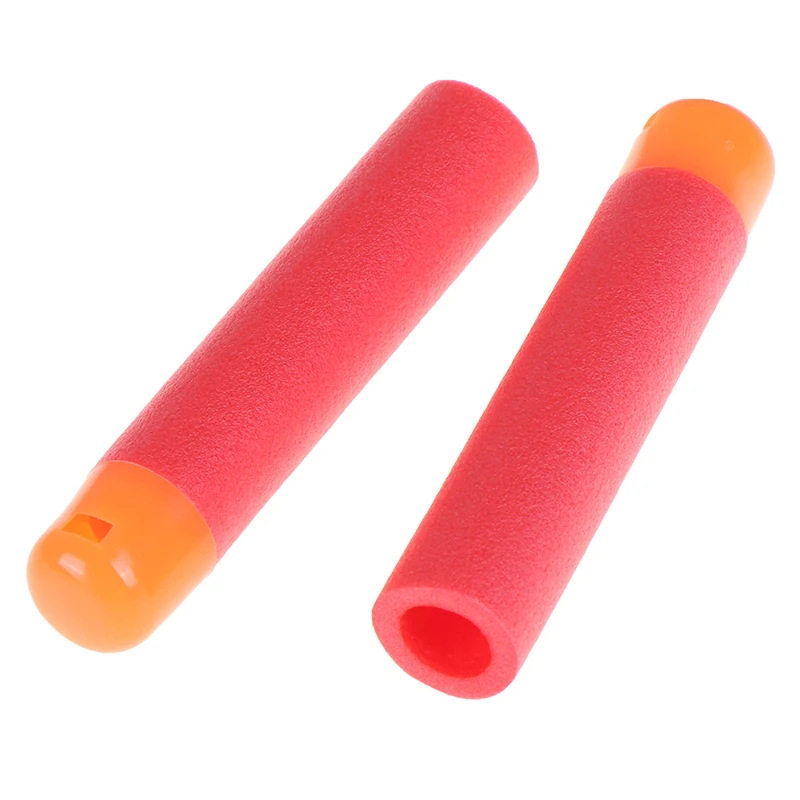 Red Sniper Rifle Darts Bullets Mega für Nerf 9,5 cm Mega 12–30 Stück Schaumstoff-Nachfüllpfeile Big Hole Head Bullets für N-Strike Mega