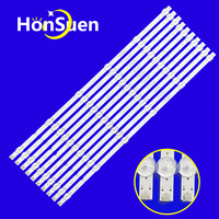 10PCS LED Strip 6Lamps 469mm 3v For RCA 49\