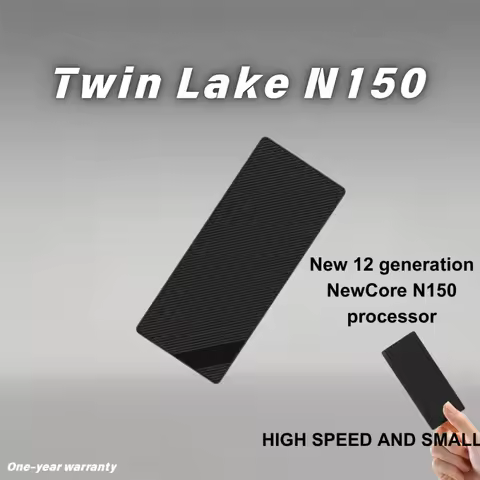 SZBOX Twin Lake N150 MINI PC Windows 11 Pro LPDDR5 12GB M.2 2280 NVME SSD Wifi 6 BT 5.2 RJ45 4K@60Hz HD Desktop Gaming Computer