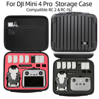 For DJI Mini 4 Pro storage case compatible with RC 2 and RC-N2 suitcases Mini 4 Pro hard case accessory protection box