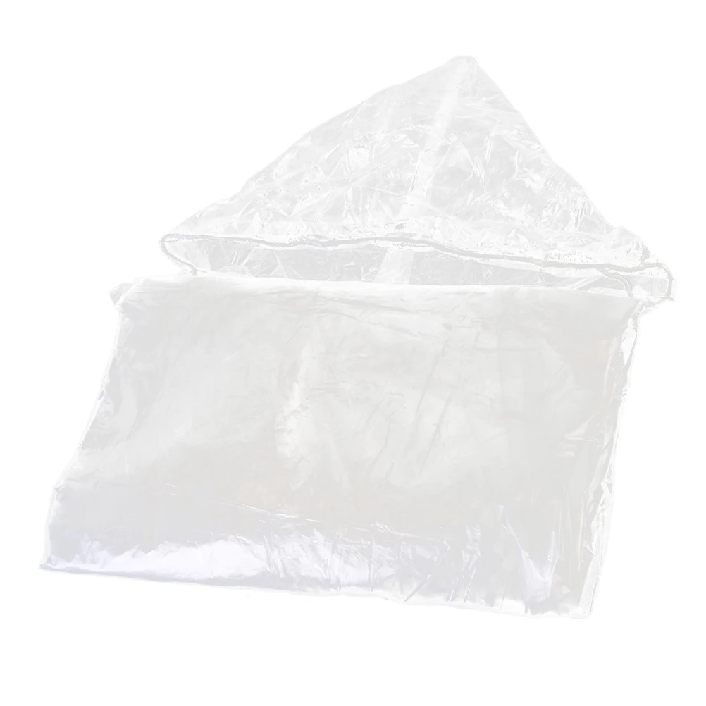 

5 Pcs Disposable Raincoat Windproof Hoodie PE Riding Accessories Hooded Poncho Coats