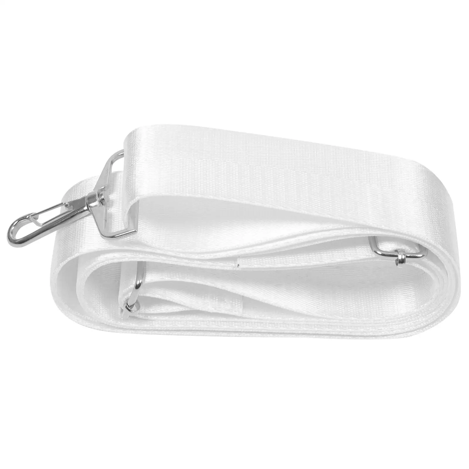 

Tennis Strap Adjustable Height Portable White Nylon Mesh Belt Ropes Tennis Accessories Durable Easy Install Standard