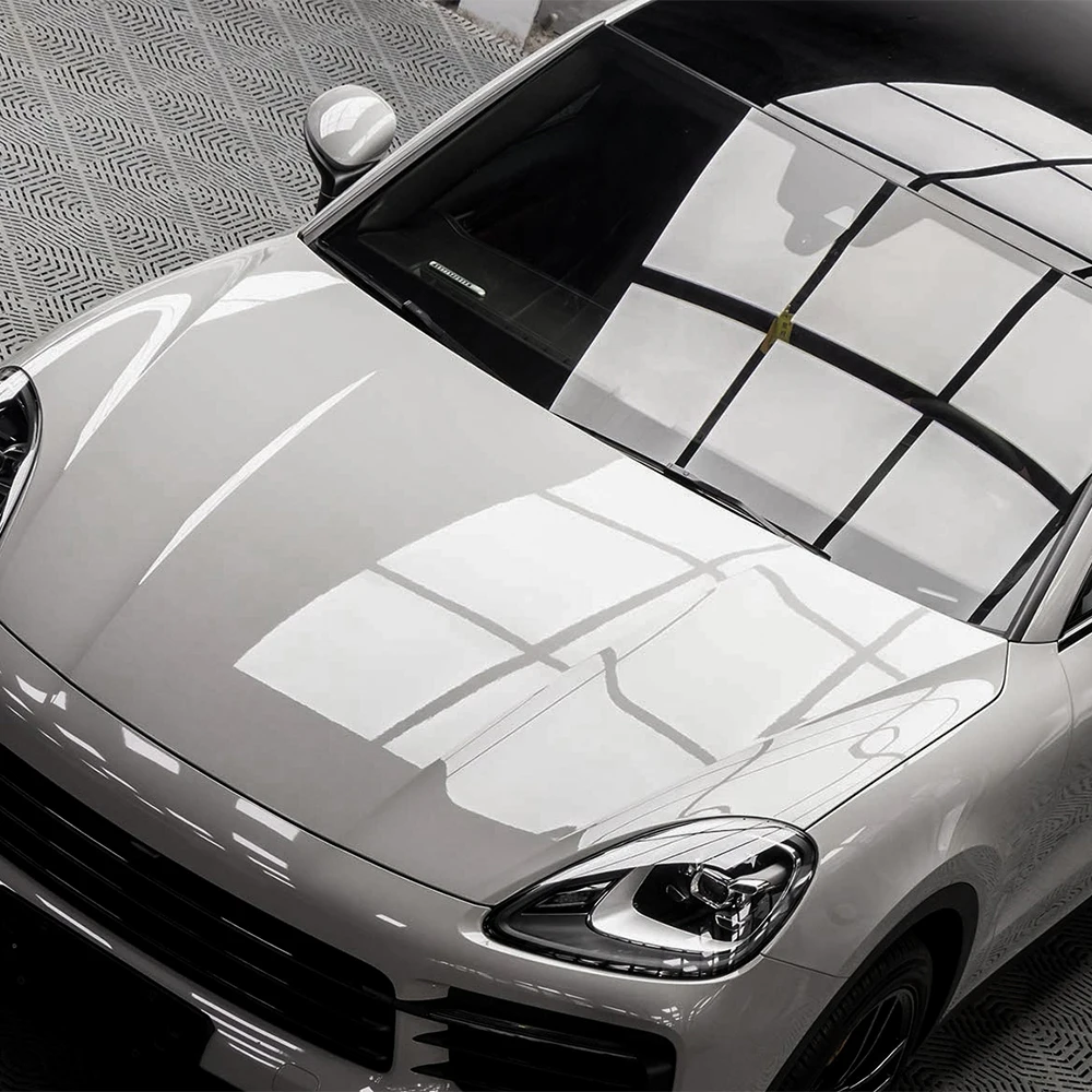 

ПЭТ мел серая автомобильная виниловая пленка рулонная пленка с технологией выпуска воздуха кузов автомобиля самоклеящаяся наклейка мотоцикл авто украшение