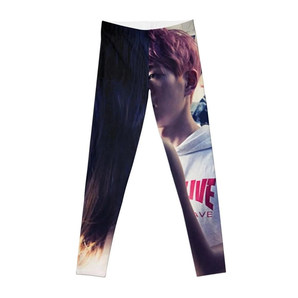 

SHINee VIEW ONEW Leggings fitness set gym workout shorts Womens Leggings