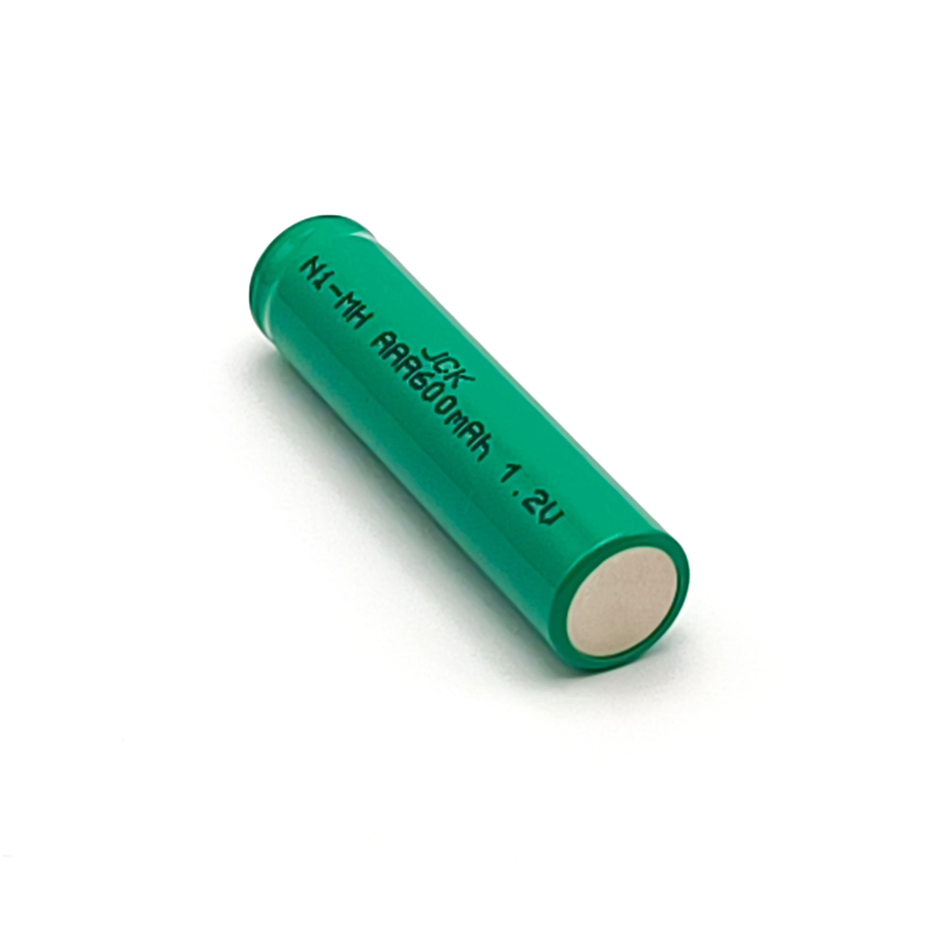 JCK 1Pc Cap Top 1.2V Nimh 600mAh AAA Battery Cell with Max 3C discharge rate