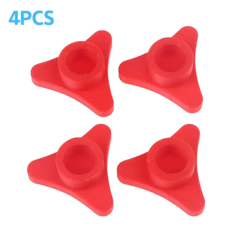 

4PCS Glass Glue Caps - Durable Plastic Sealing Caps For Standard Glue Bottles, Portable Decoration Tools