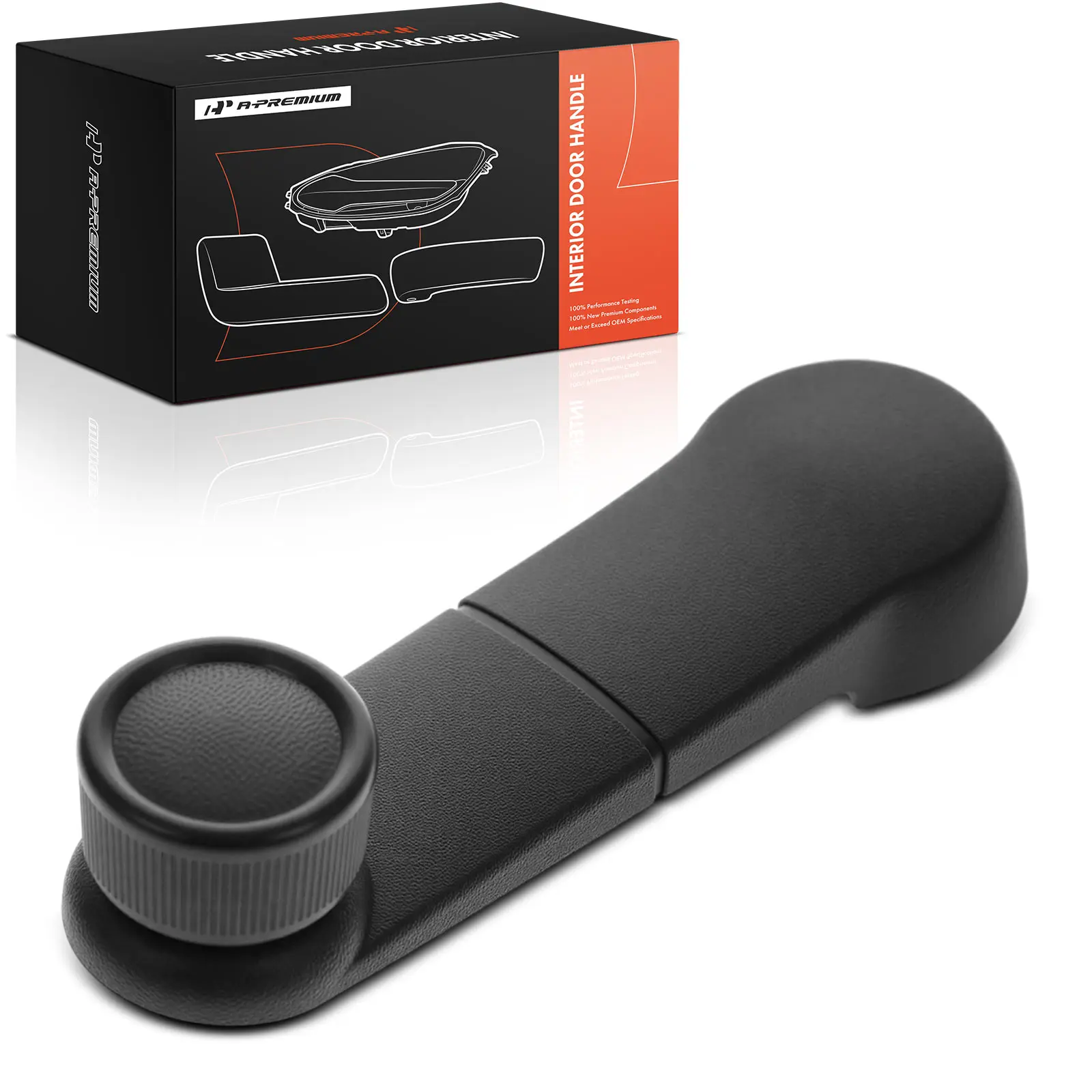 A-Premium Pro Version All Metal Driver or Passenger Side Window Crank Handle for Ford F-150 97-14 F-250 97-99 F-350 1997