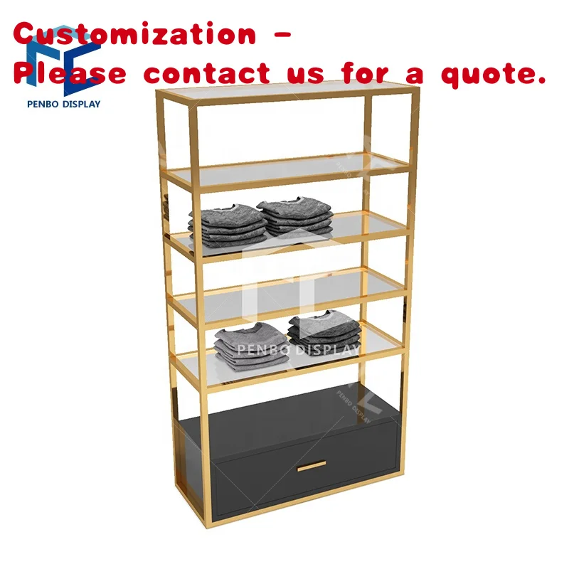 custom.Customized Showroom Clothing Accessory Display Furniture Modern Decoration Shop Clothing Men Garment Shop Showcase Design
