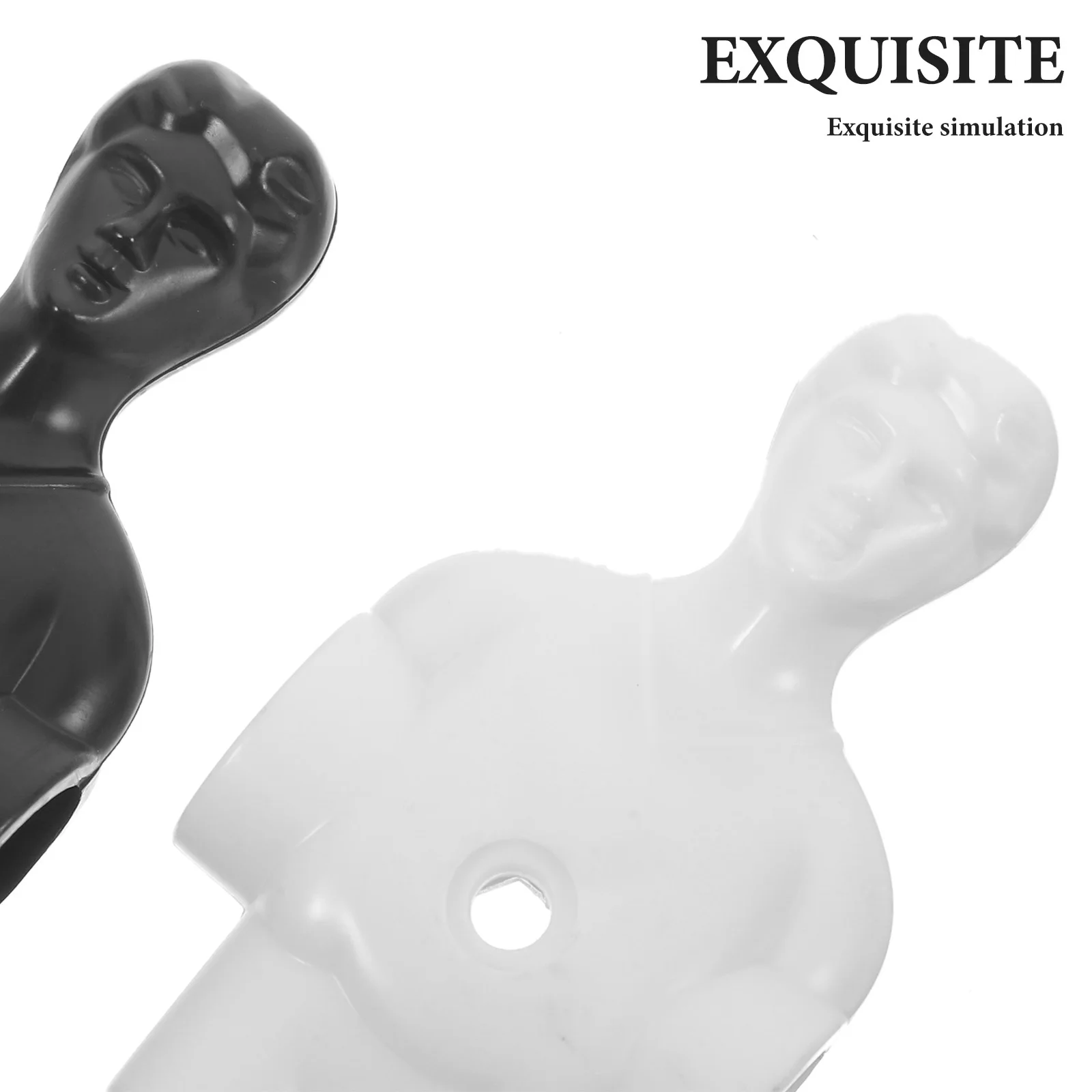 10 pçs figuras de futebol de mesa jogadores de substituição conjunto para máquina de matraquilhos durável mini futebol masculino acessórios decoração do quarto preto