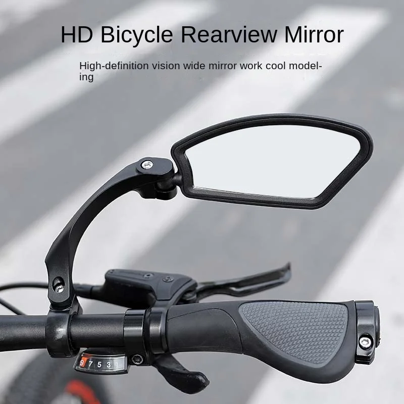 

Bike Mirror 360 Degree Adjustable Rotatable Handlebar Mirror Wide Bycicle Accessories Cycling Rear View Mirror