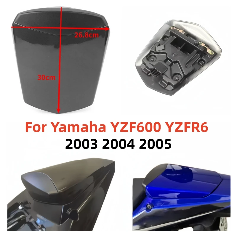 

Motorcycle rear cover hump passenger seat cover fairing For Yamaha YZF 600 R6 YZF600 YZFR6 2003 2004 2005