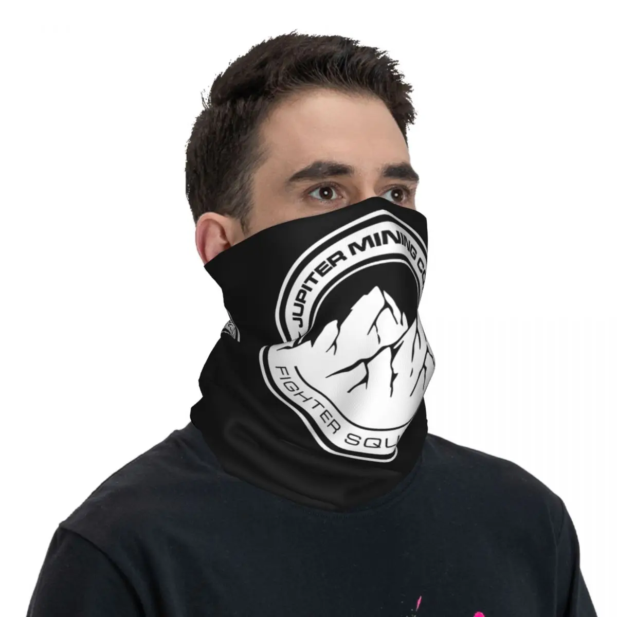 Unisex Impresso Motocross Jersey, Balaclava, Adulto Bandana, Tampa Do Pescoço, Menos Rider, Mining Company, Envoltório Elegante, Inverno