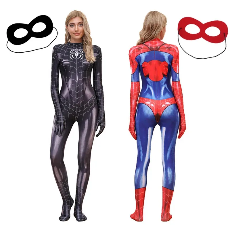 Sky05 女性コスプレ衣装スパンデックスボディスーツ全身タイツスーツパーティーファンシー Dress99JIu@