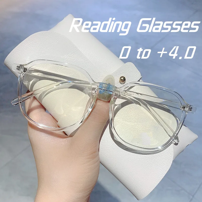 ผู้หญิงผู้ชาย Kacamata Baca Unisex Vintage Square กรอบแว่นตา Presbyopia โปร่งใสคอมพิวเตอร์แว่นตาแว่นตา