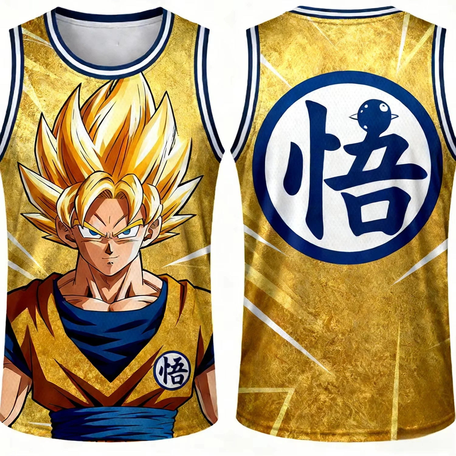 2026 Neue Japanische Anime "Dragon Ball Z" Sonderedition Basketball-Trikots für Herren-Freizeitkleidung und Kinder-Basketball-Trikots