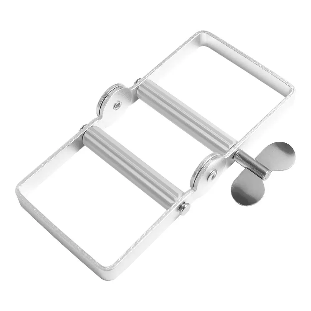 Metal Rolling Toothpaste Squeezer Aluminum Tightener Tooth Paste Dispenser Squeezing Tool Silver Cosmetic Paint Extruder Lazy
