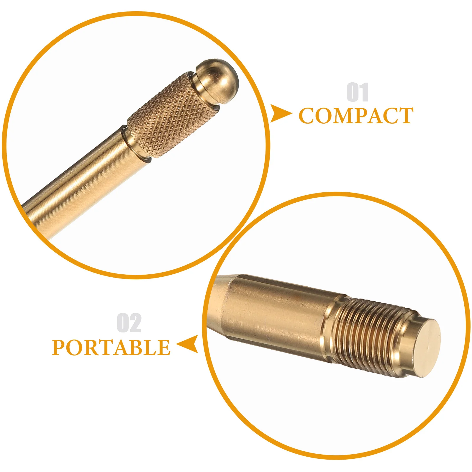 Stainless Steel Wheel Lug Nut Alignment Pin M14x1.25 Corrosion Resistant Auto Repair Tool Accurate Positioning for Fast Tire