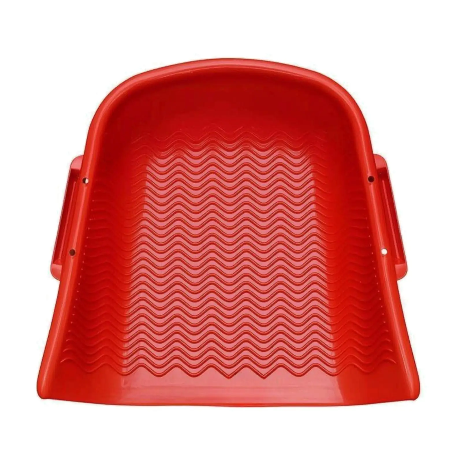 Wide Plastic Grain Screening Pan for Dry Material Processing with Side Grip Household Dustpan