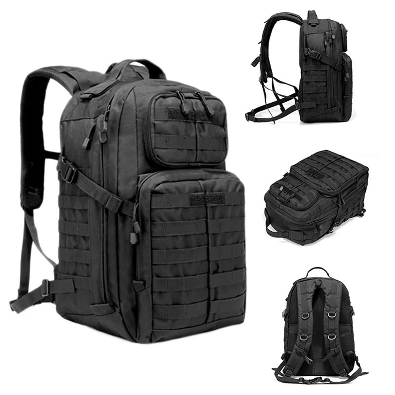 40L Backpack Heavy Duty Assault Pack Bag Rucksack For Outdoor Activity Hiking Camping Hunting Wear-Resistant Backpack