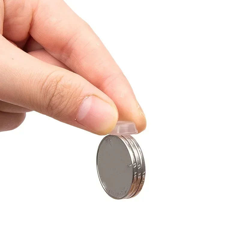 100 Pz 8X2.4 10X2mm Cuscinetti In Gomma Autoadesivi Anti Rumore Paraurti per Elettronica Altoparlante Porta Mobili Frigo Protezione Dell'armadio