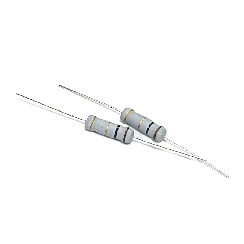 20pcs 2W Carbon Film Resistor 0.1R 1R 10R 100R 1K 10K 100K 1M 0.1 1 10 100 R K Ohm 5% Resistance 0.1R~1M