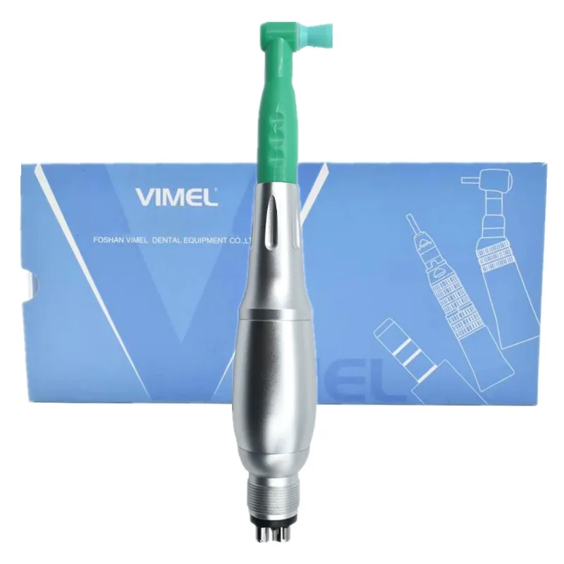 

Portable Hygiene den tal Low Speed Handpiece With Prophy Cup Brush 4:1 Reduction Polishing Tools Contra Angle