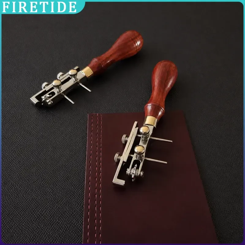 Premium Stainless Steel Leather Spacing Marker Wheel Precision DIY Positioning Stitch Marking Tool Handcraft Sewing Auxiliary