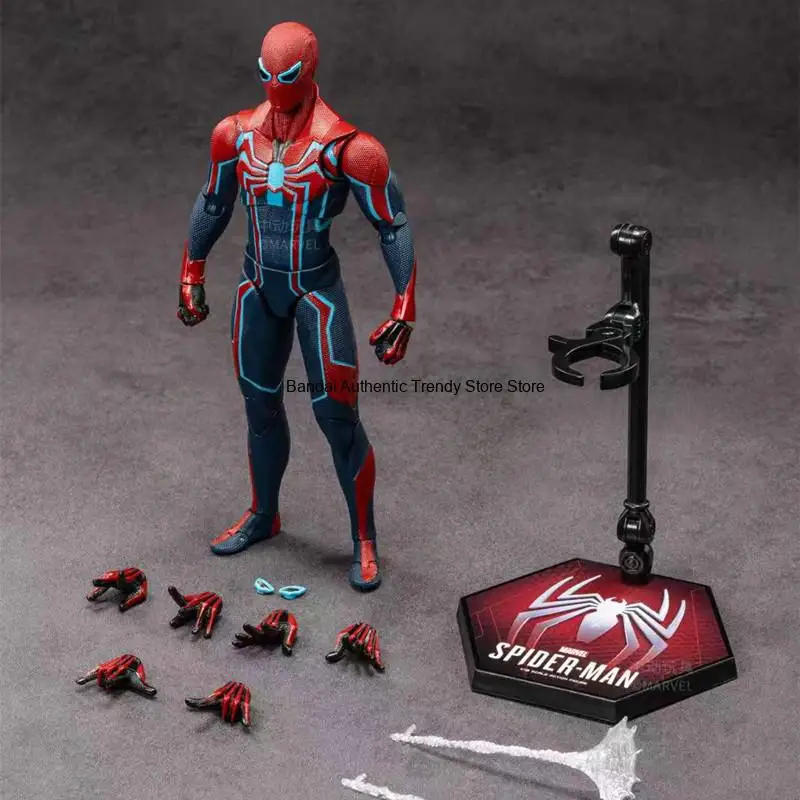 ZD TOY SpiderMan Series PS4 Game Spiderman SpiderMan Anti-OCK suit SpiderMan Velocity suit SpiderMan 2099 suit Miles Morales - view 2