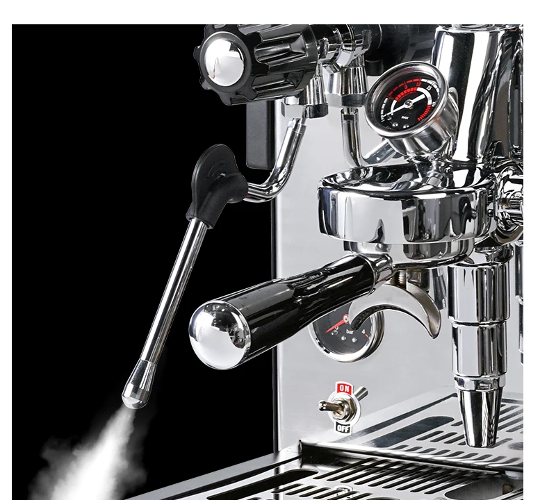 MDK MC-10 Commercial Stainless Steel Espresso Machine Ambient Light Electric Coffee Maker For Outdoor Use For RV EU Coffee