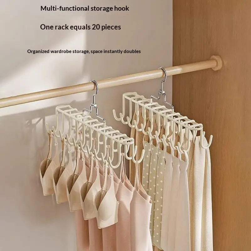 New Sale Space-Saving Multipurpose Hanger – Keeps Bras Tank Tops Scarves And Underwear Neatly Organized