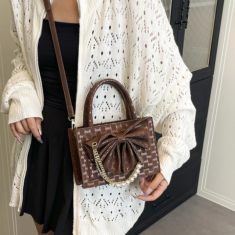 

Элегантная женская кожаная роскошная классическая модельерская большая сумка через плечо для модного городского стиля