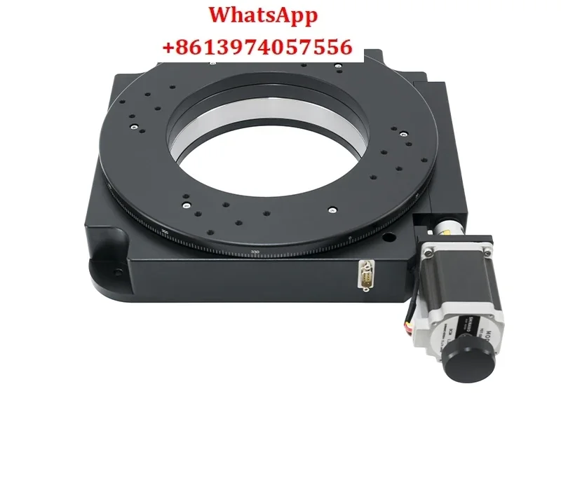 PX110-400 precision electric rotating table worm wheel worm drive 360 degree indexing plate large table table