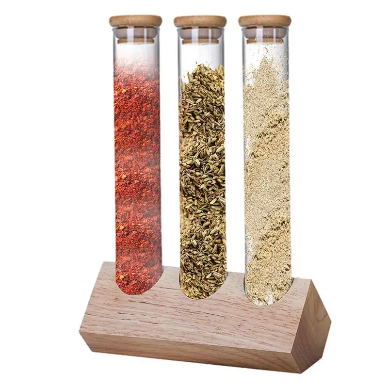 

Glass Storage Tubes With Cork Message Bottles Test Tube Jars Vials Gift Art DIY Crafts Glass Organizer Bottle With A Sealed Lid