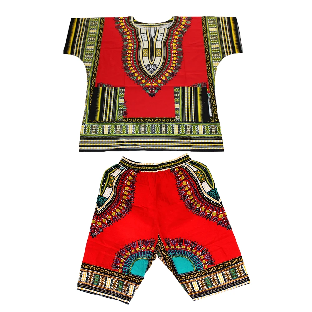 

Mr Hunkle Dashiki Fashion Set for Women and Men Pocket Design African Printted Shirts + Pants Aldult Suits Summer Casual 2022