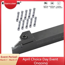 Soporte de MGEHR2020-2TGK TTER2020-3T19 MGEHR/TTER/KGMR ranurado TDC/TDT CNC, TORNO, inserto de carburo para herramienta de torneado portaherramientas torno herramientas de corte