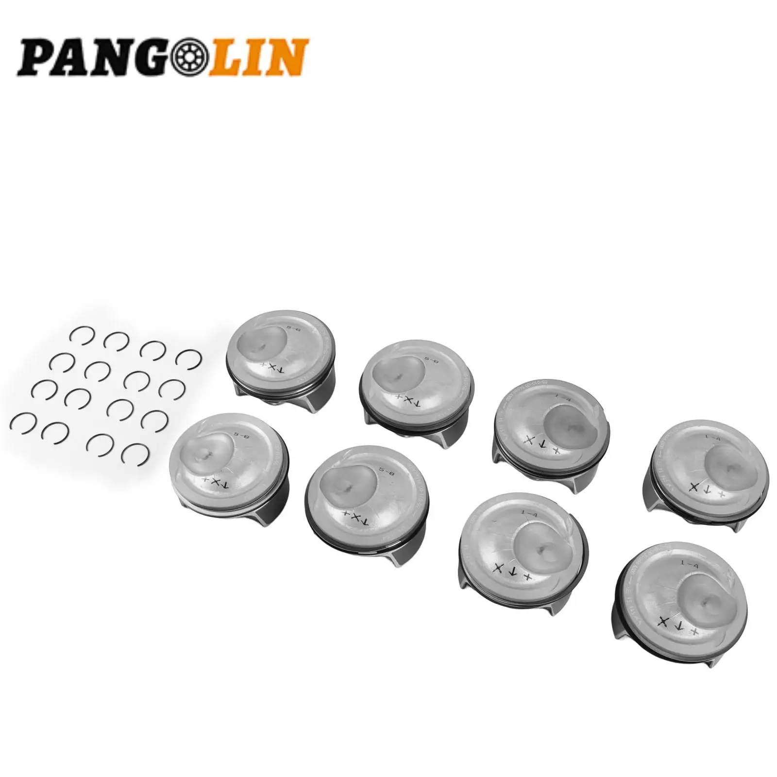 

8 шт. поршневые кольца 23 мм STD 94810304667 9PA92A970955 для Porsche Panamera Cayenne M48 4,8T турбодвигатель автомобильные аксессуары