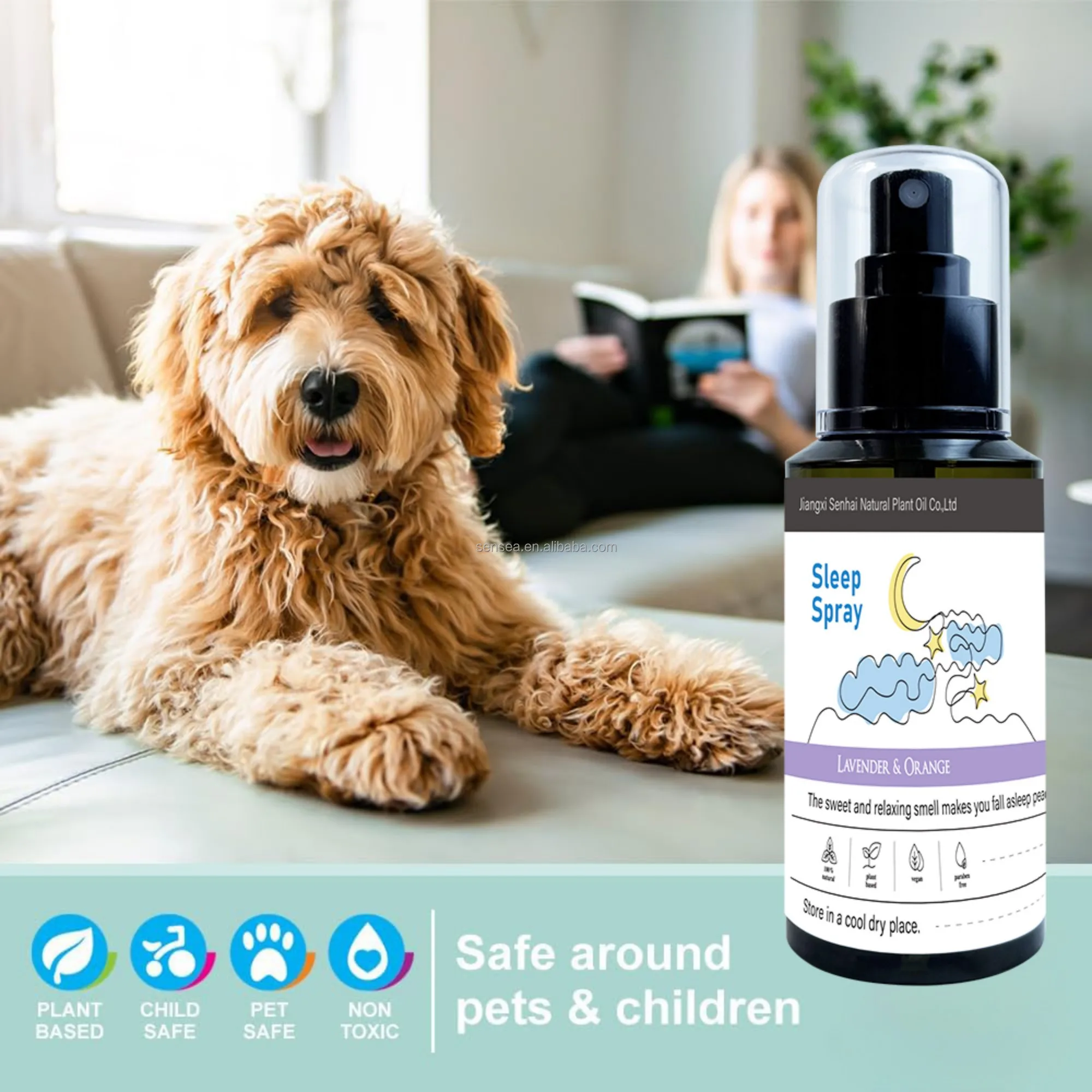 สเปรย์น้ำหอมกลิ่นลาเวนเดอร์ 100 มล. ใหม่ สำหรับช่วยการนอนหลับ กลิ่นอโรมาเธอราพี น้ำมันหอมระเหยกลิ่นวานิลลา สเปรย์ฉีดหมอน ช่วยให้นอนหลับสนิท