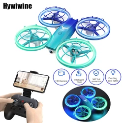 HY500 Mini Drone RC Quadcopter Stable 2.4G 4CH Take Off With One Click Headless LED Light Switching Toys For Kids