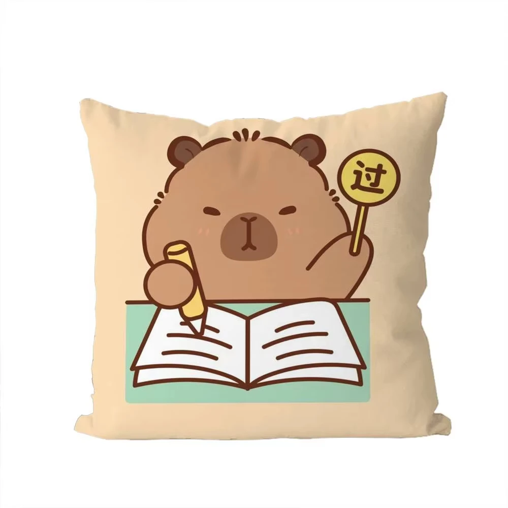 Newborn Photo Mat Luxury Capybara Double Sided Cute Plush Background for Baby Photography Nursery Christening Decor