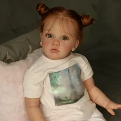 24inch Unfinished Unpainted Kit Mattia Newborn Baby Soft Touch Doll Parts DIY Handmade Doll Toys